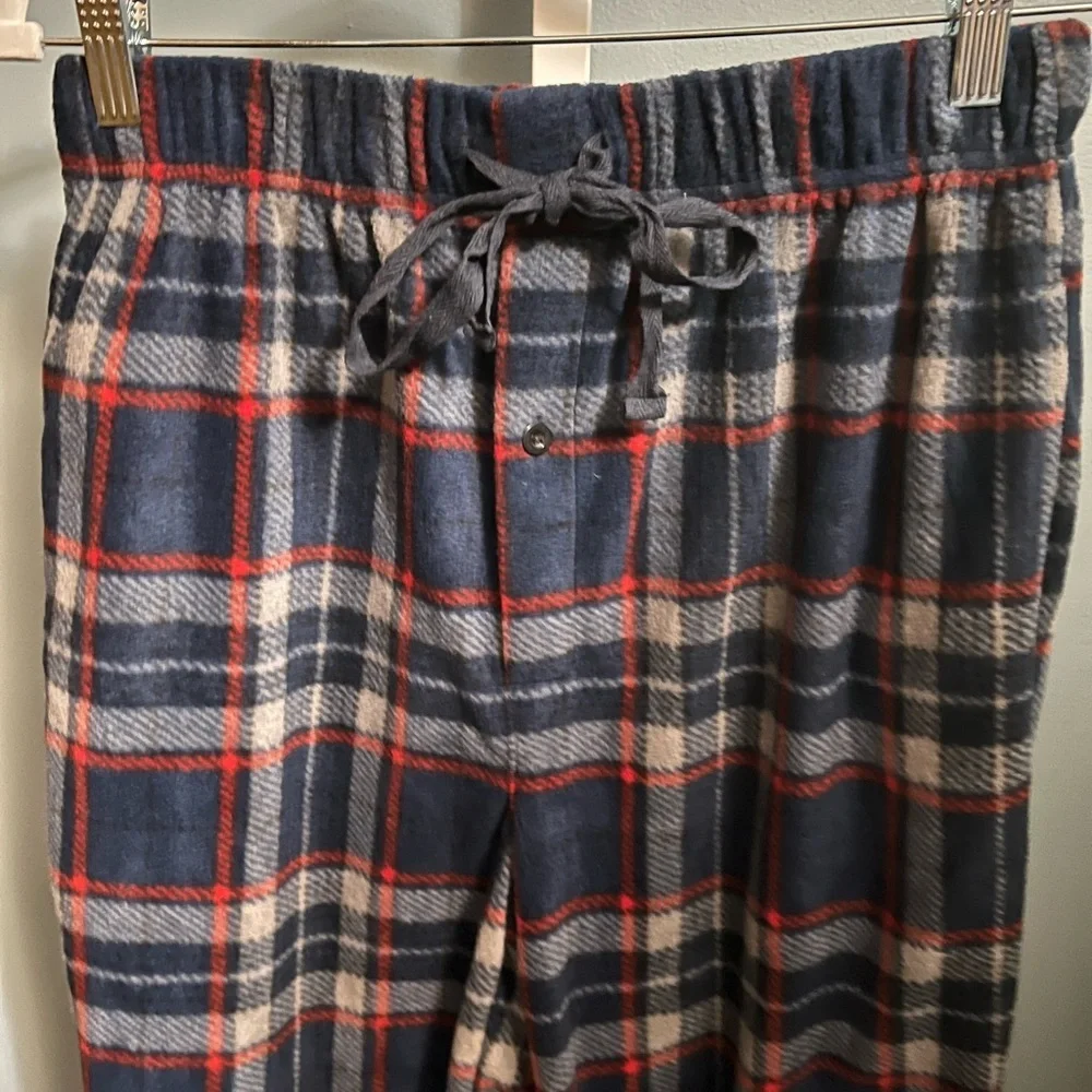Canyon Creek Plaid Men's Lounge Pants with Pockets NWOT Medium